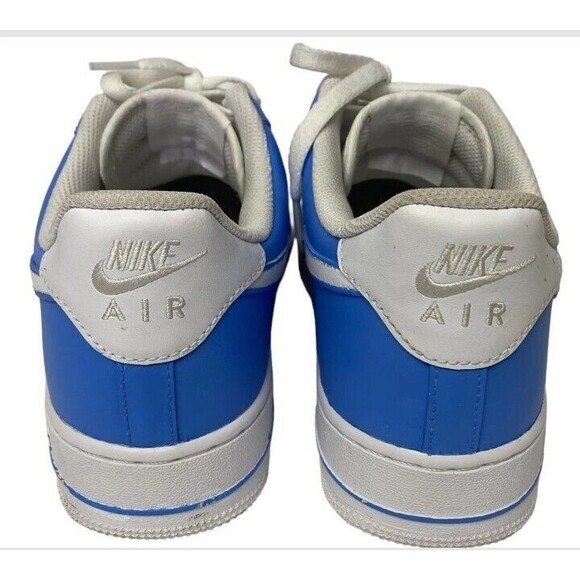 Nike Air Force 1 '07 CW2288-111 White Blue Sneakers Size US 11 Mens 12.5 Women - Picture 6 of 12